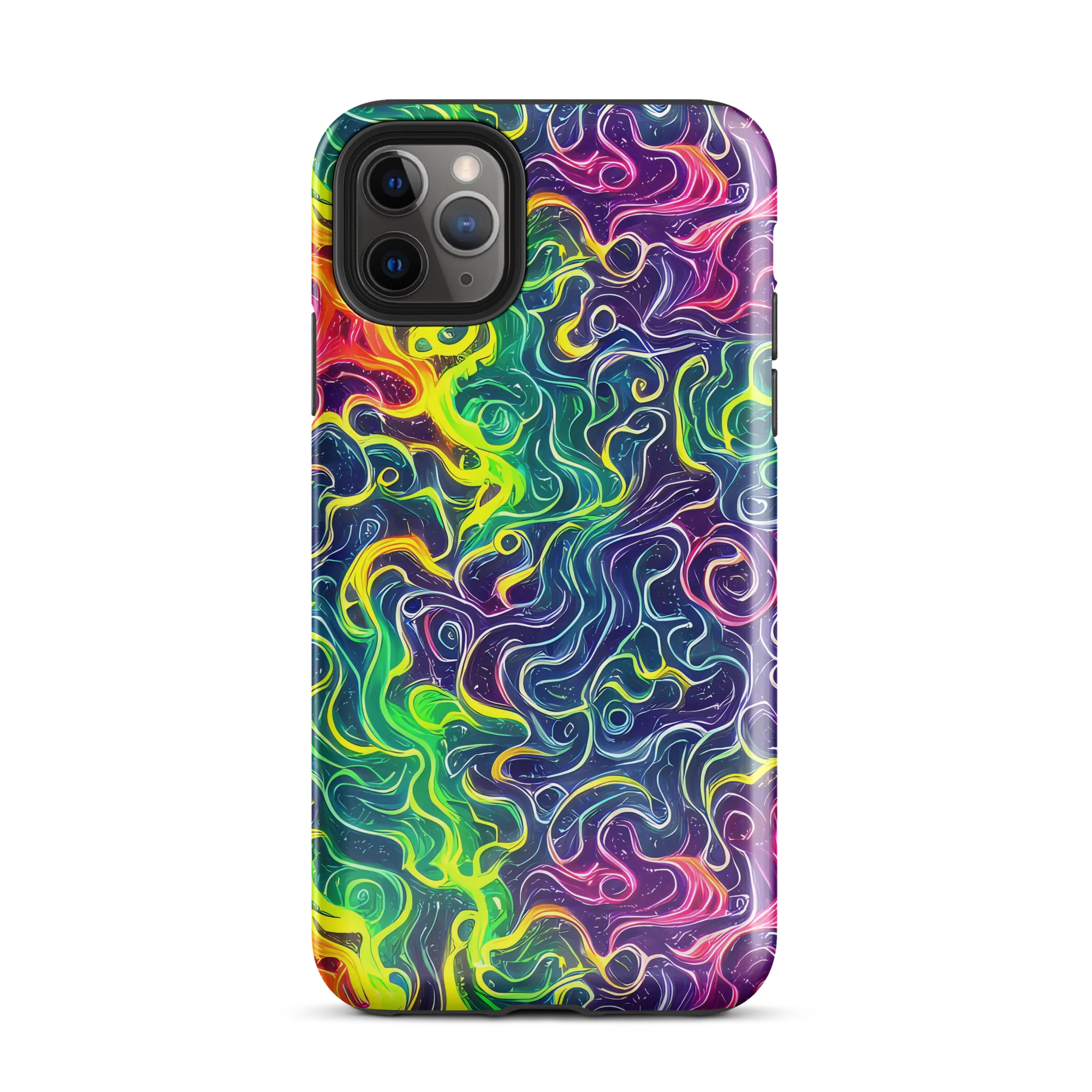 Psychedelic Undertow on Tough Case for iPhone® — Front