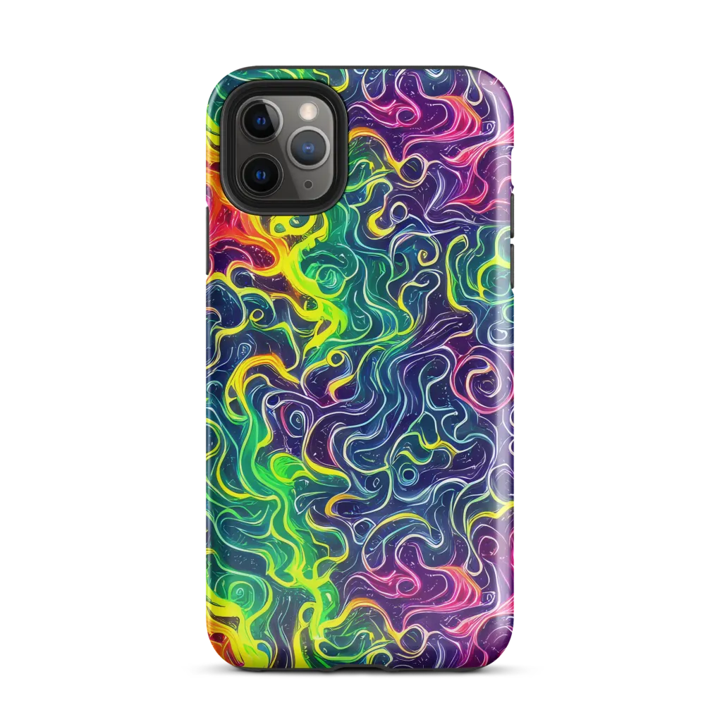 Psychedelic Undertow on Tough Case for iPhone® — Front