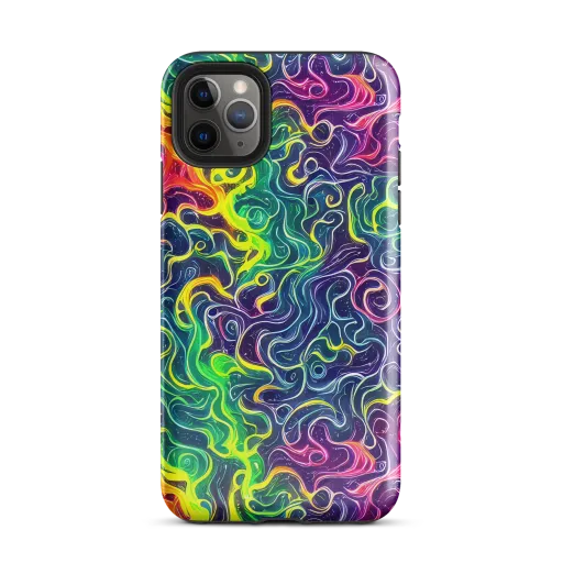 Psychedelic Undertow on a Tough Case for iPhone®