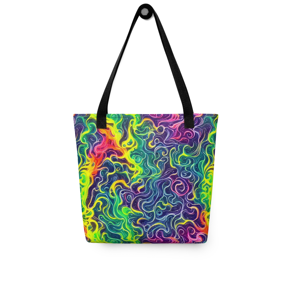 Psychedelic Undertow on Tote Bag — Front