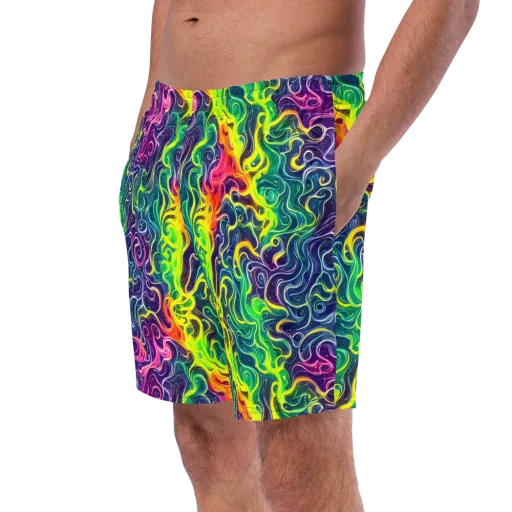 Psychedelic Undertow on a Swim Trunks