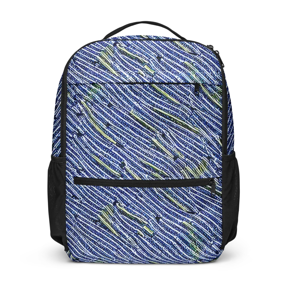 Indigo Current on Utility Backpack — Front