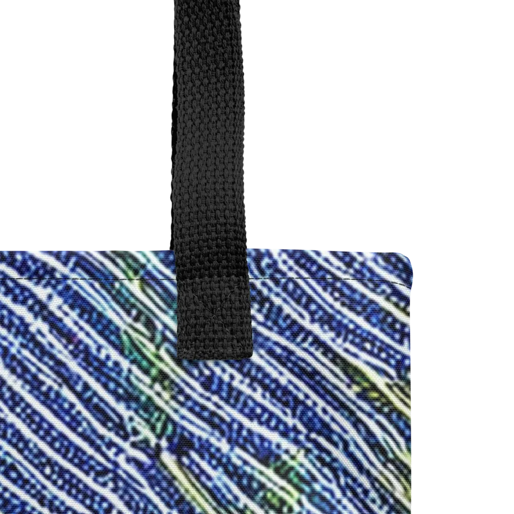 Indigo Current on Tote Bag — Product details