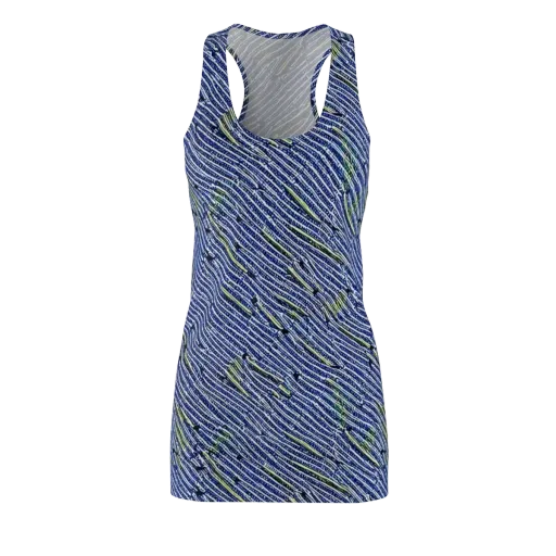 Indigo Current on a Racerback Dress