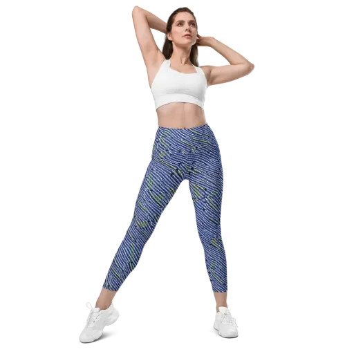 Indigo Current on a Leggings with Pockets