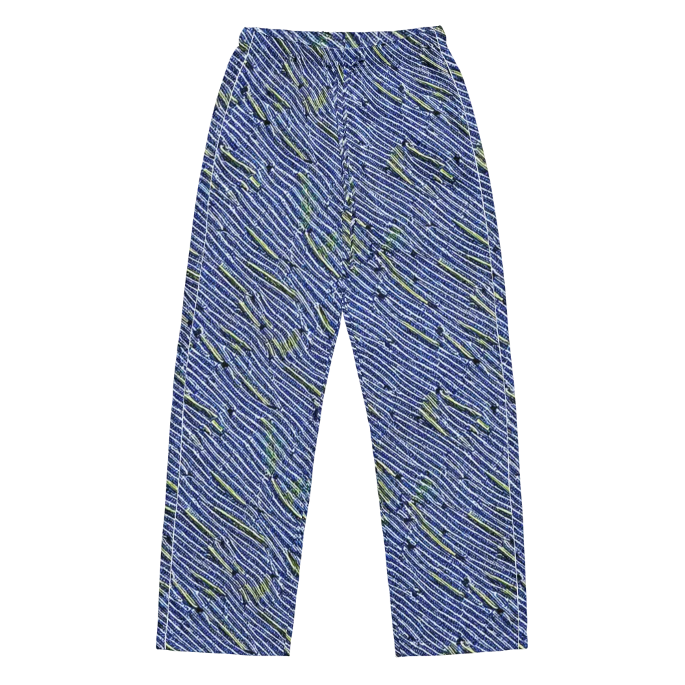 Indigo Current on Women's Pajama Pants — Front
