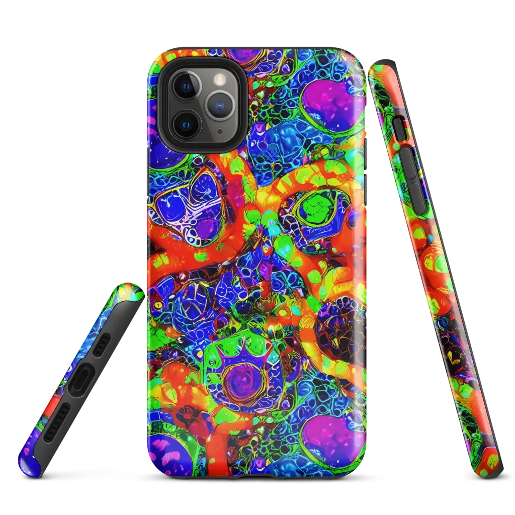 Vivid Labyrinth on Tough Case for iPhone® — Front