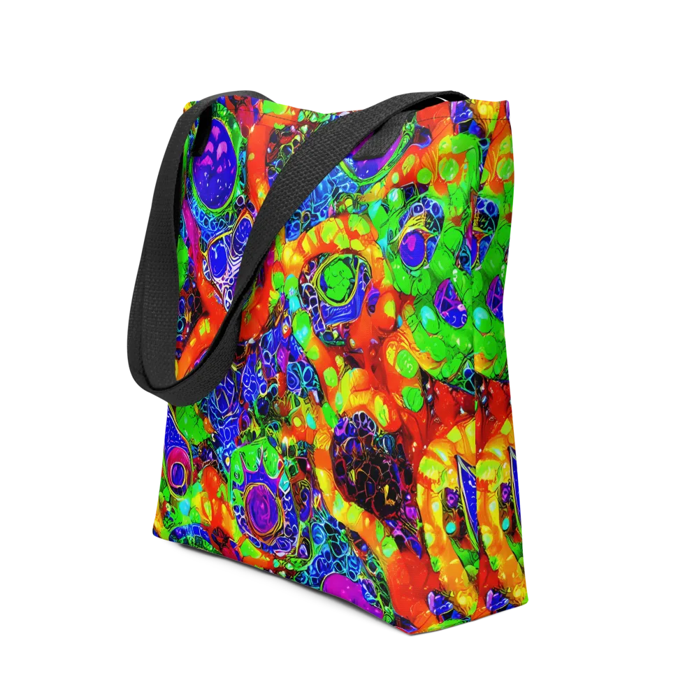 Vivid Labyrinth on Tote Bag — Front