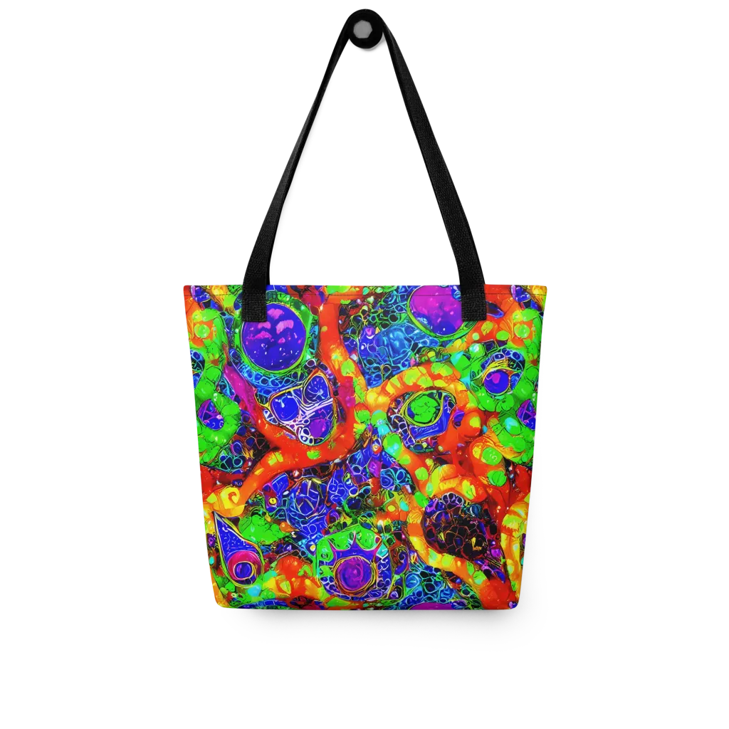 Vivid Labyrinth on Tote Bag — Front