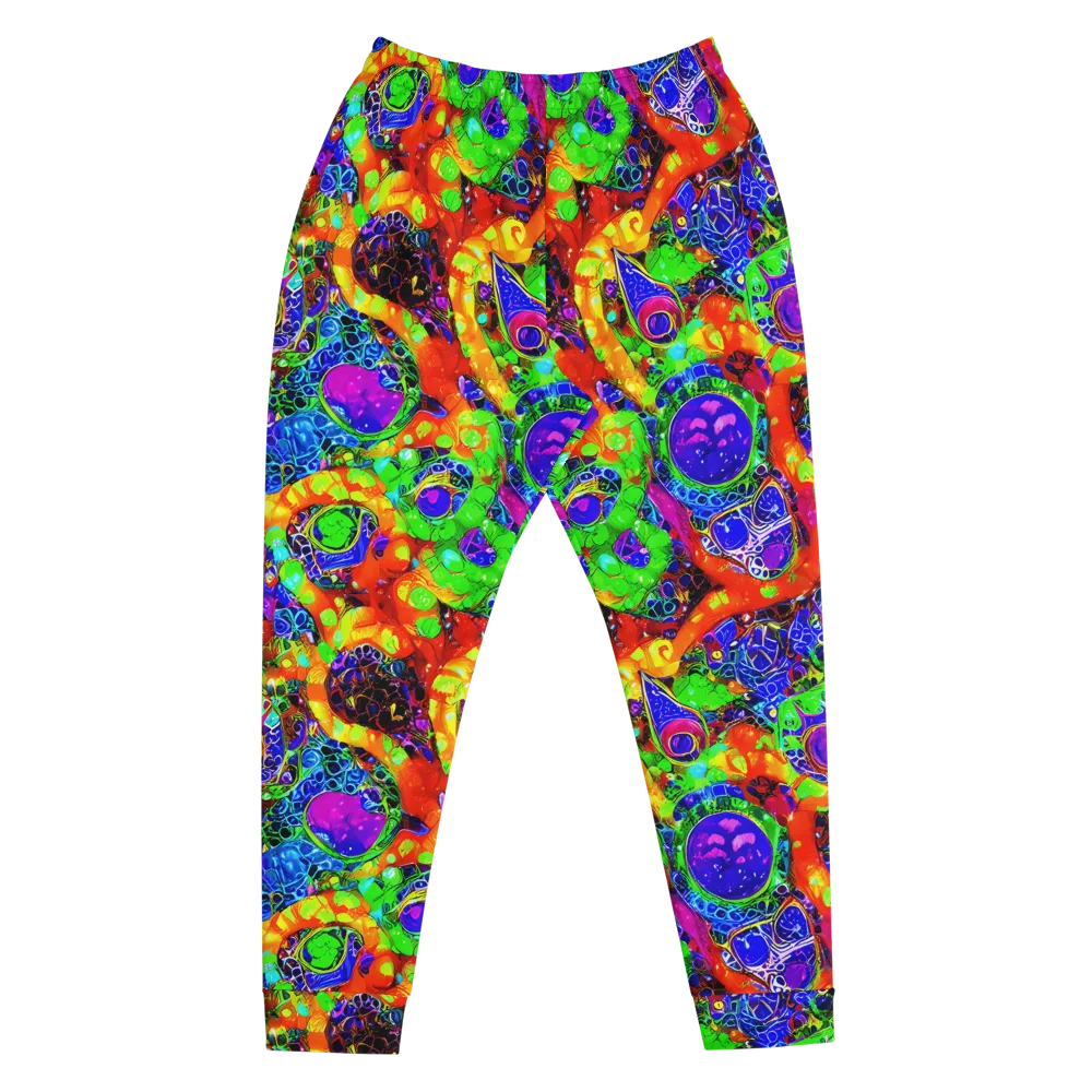 Vivid Labyrinth on Men's Joggers — Front