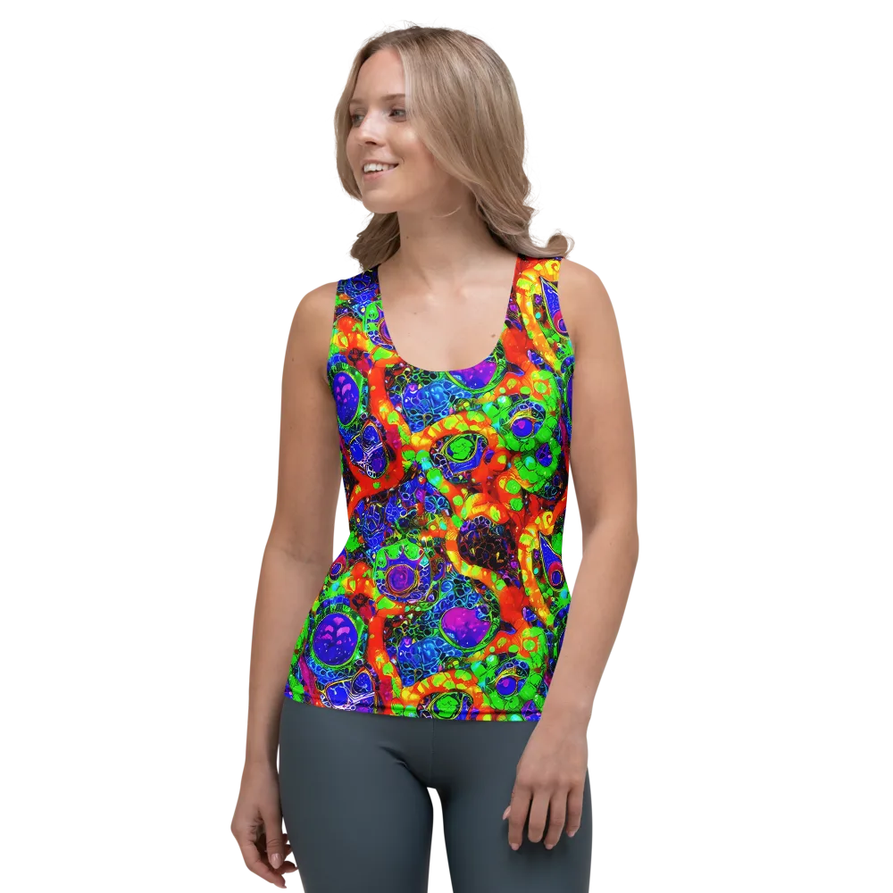 Vivid Labyrinth on Women's Tank Top — Front