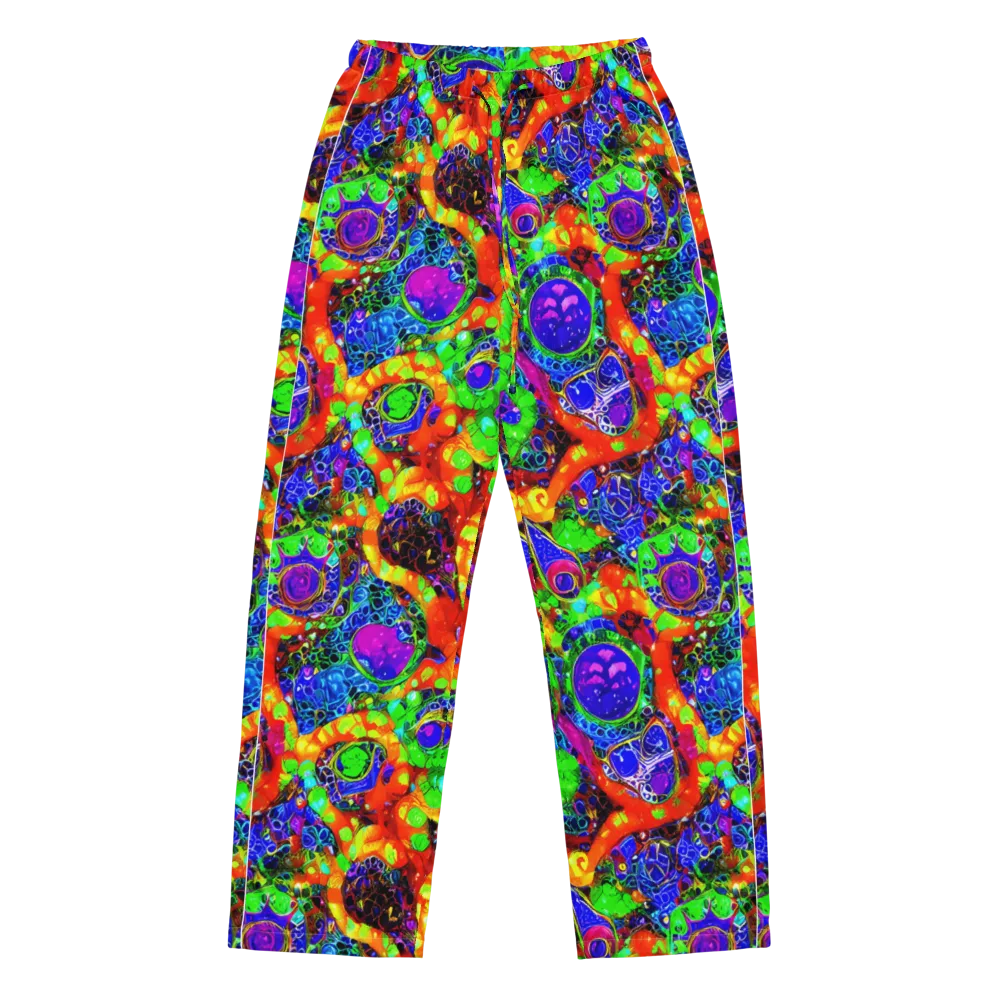 Vivid Labyrinth on Women's Pajama Pants — Front