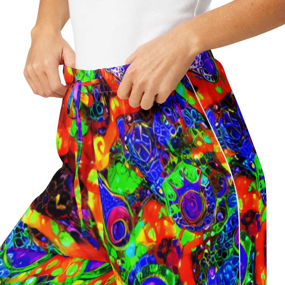 Vivid Labyrinth on Women's Pajama Pants — Product details