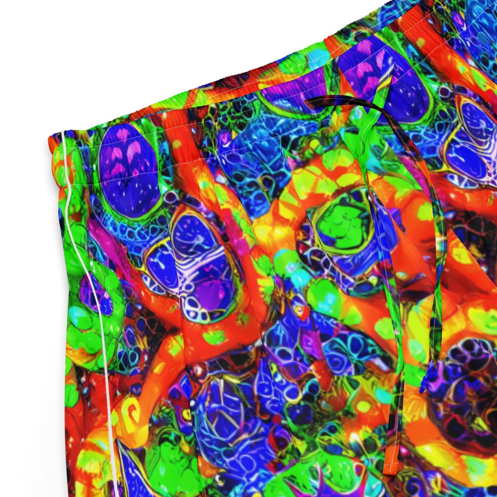 Vivid Labyrinth on Women's Pajama Shorts — Product details