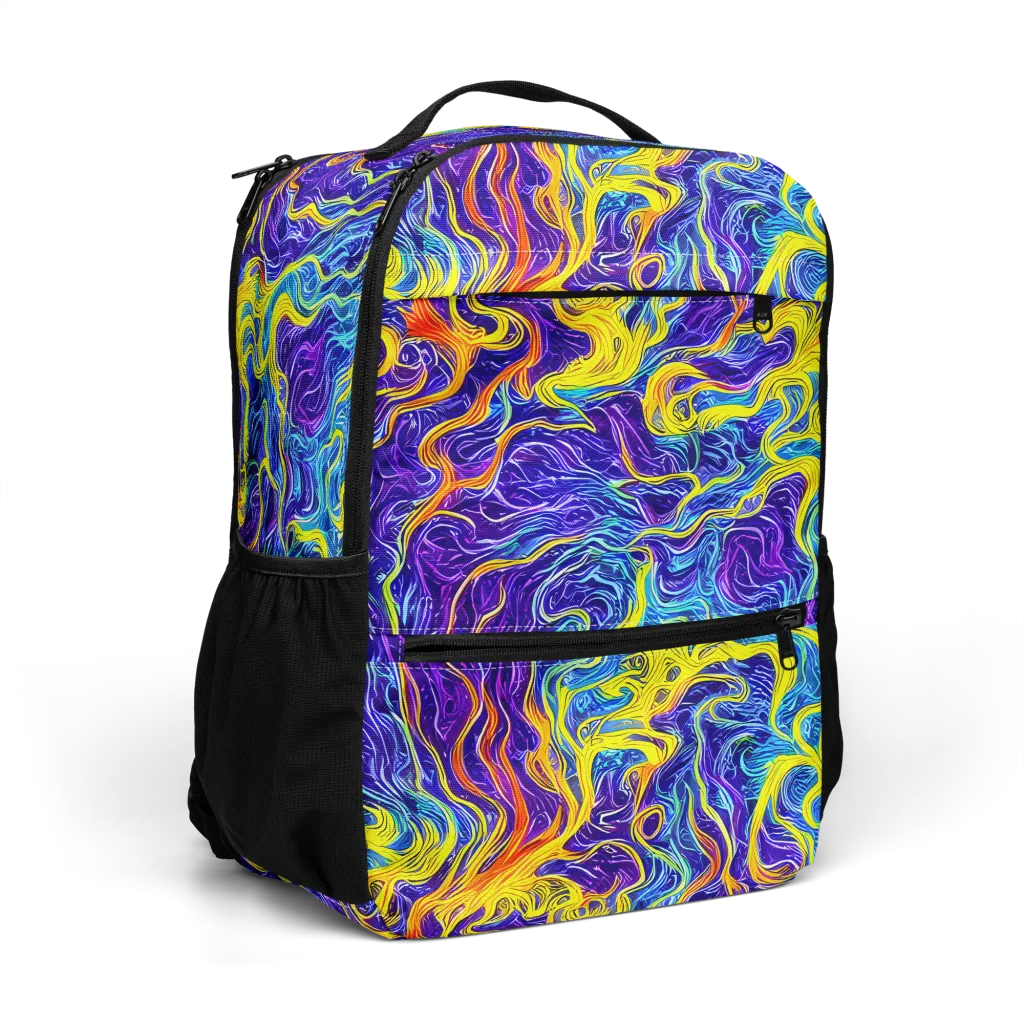 Saffron Storm on Utility Backpack — Right Front