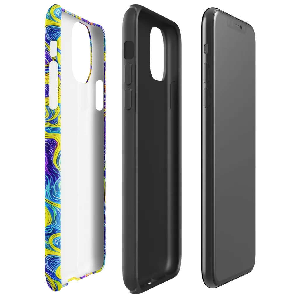 Saffron Storm on Tough Case for iPhone® — Right