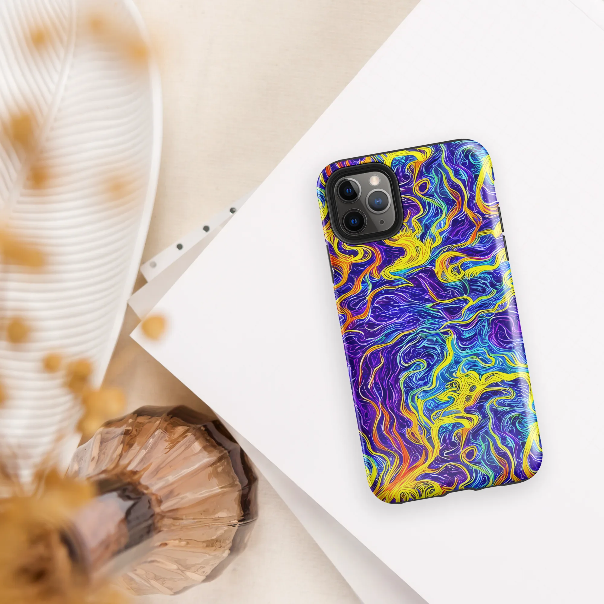 Saffron Storm on Tough Case for iPhone® — Front