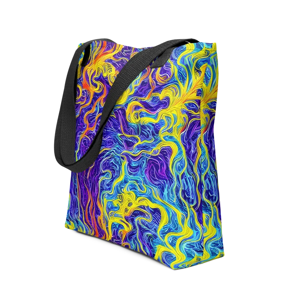 Saffron Storm on Tote Bag — Front