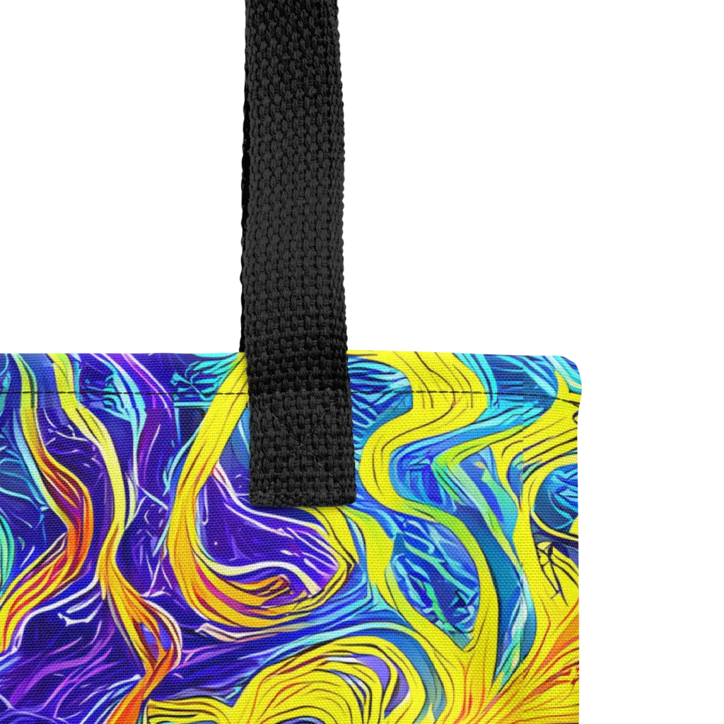 Saffron Storm on Tote Bag — Product details