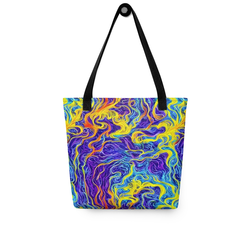 Saffron Storm on Tote Bag — Front
