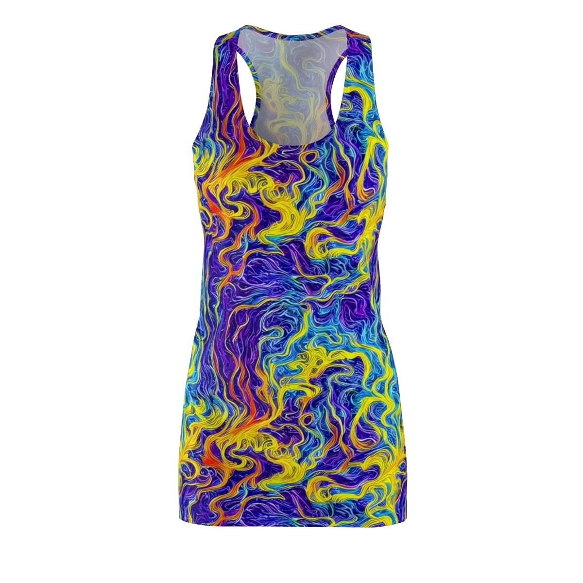Saffron Storm on Racerback Dress — Front