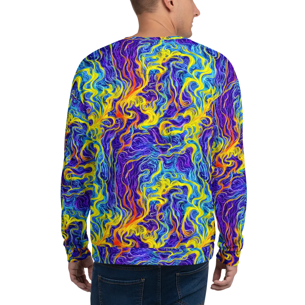 Saffron Storm on Sweatshirt — Back