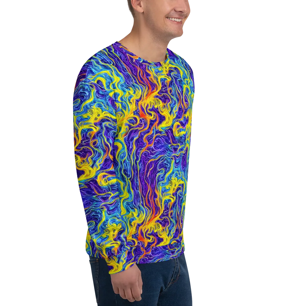 Saffron Storm on Sweatshirt — Right Front