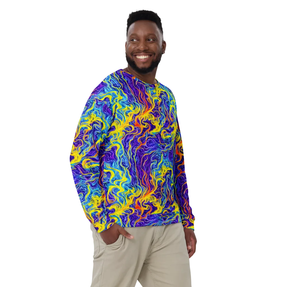 Saffron Storm on Sweatshirt — Front