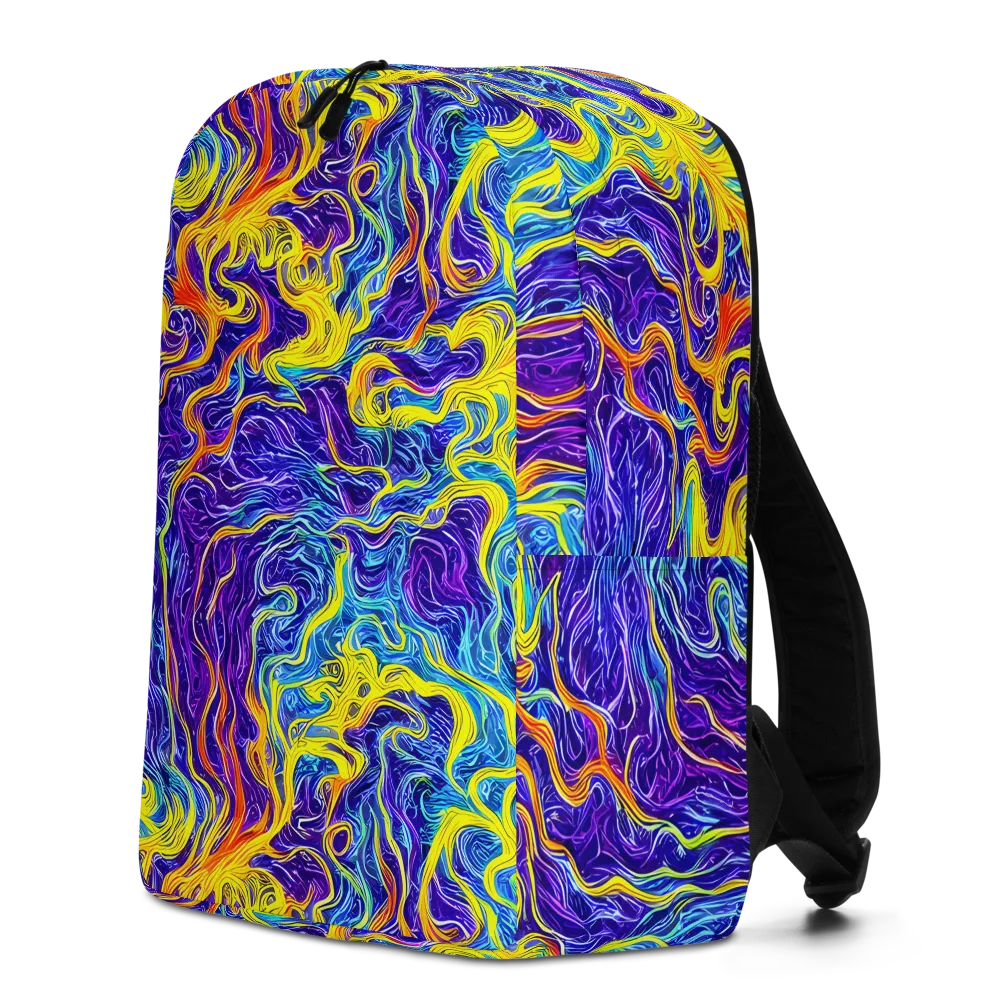 Saffron Storm on Minimalist Backpack — Left
