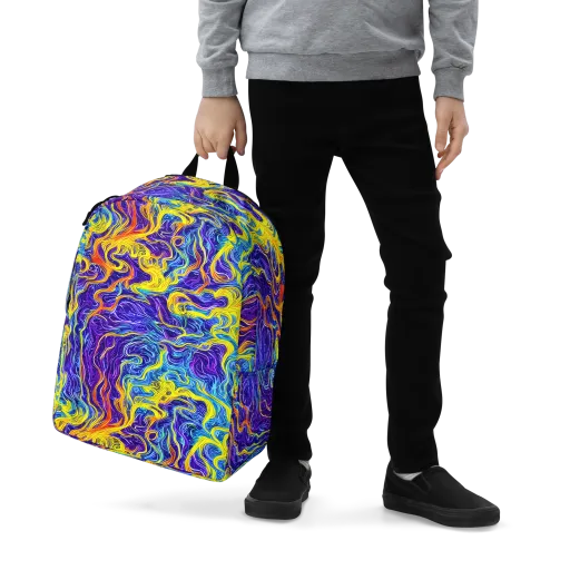 Saffron Storm on a Minimalist Backpack