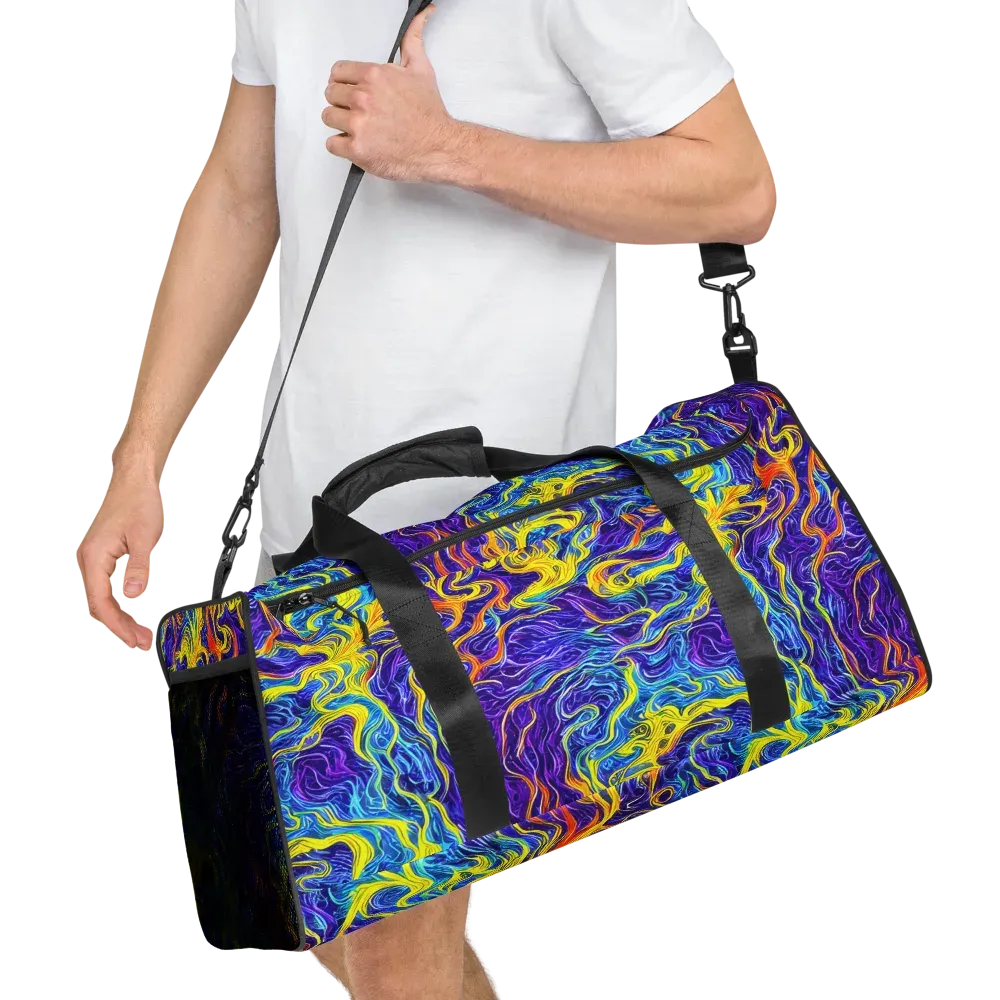 Saffron Storm on Duffle Bag — Right Front