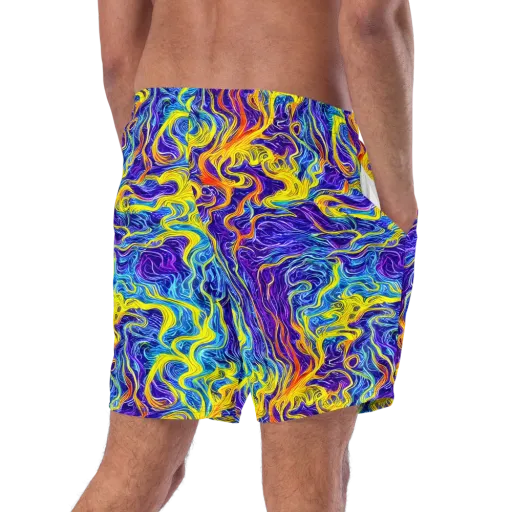 Saffron Storm on a Swim Trunks