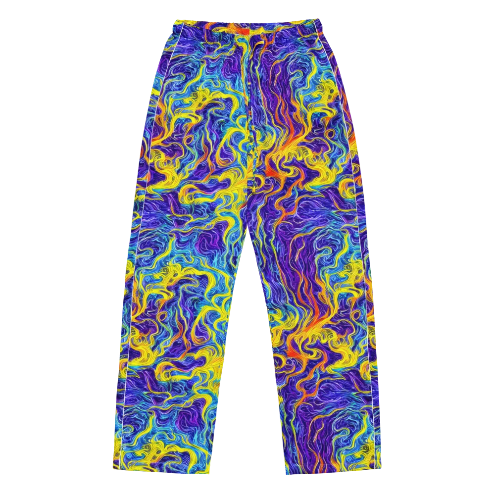 Saffron Storm on Women's Pajama Pants — Front