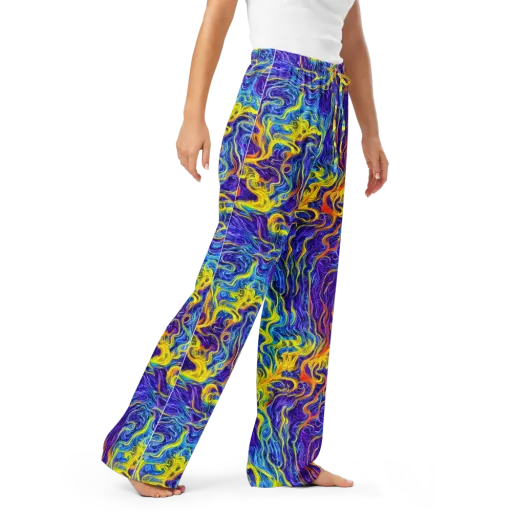 Saffron Storm on a Women's Pajama Pants