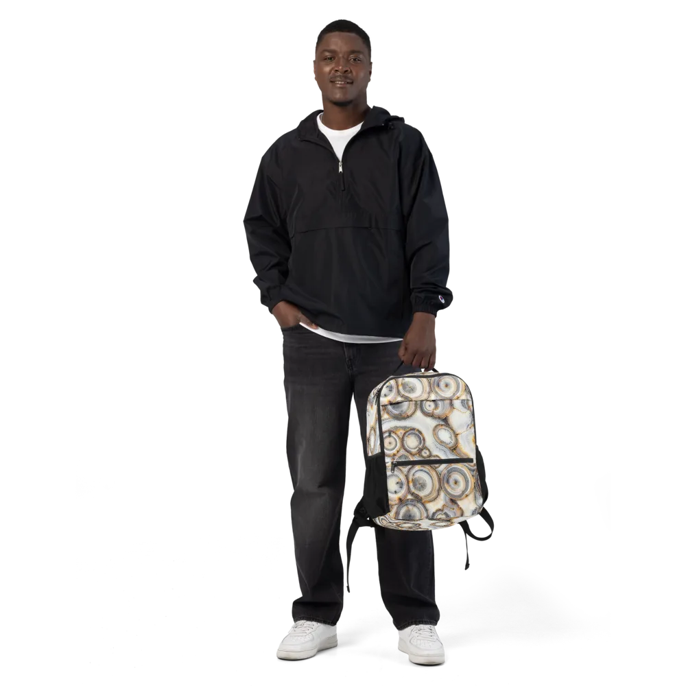 Mineral Mosaic on Utility Backpack — Front