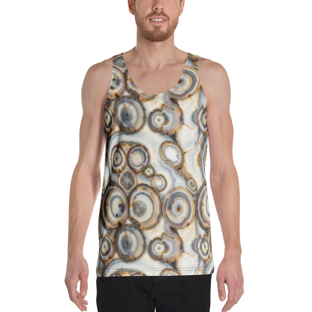 Mineral Mosaic on Men's Tank Top — Front