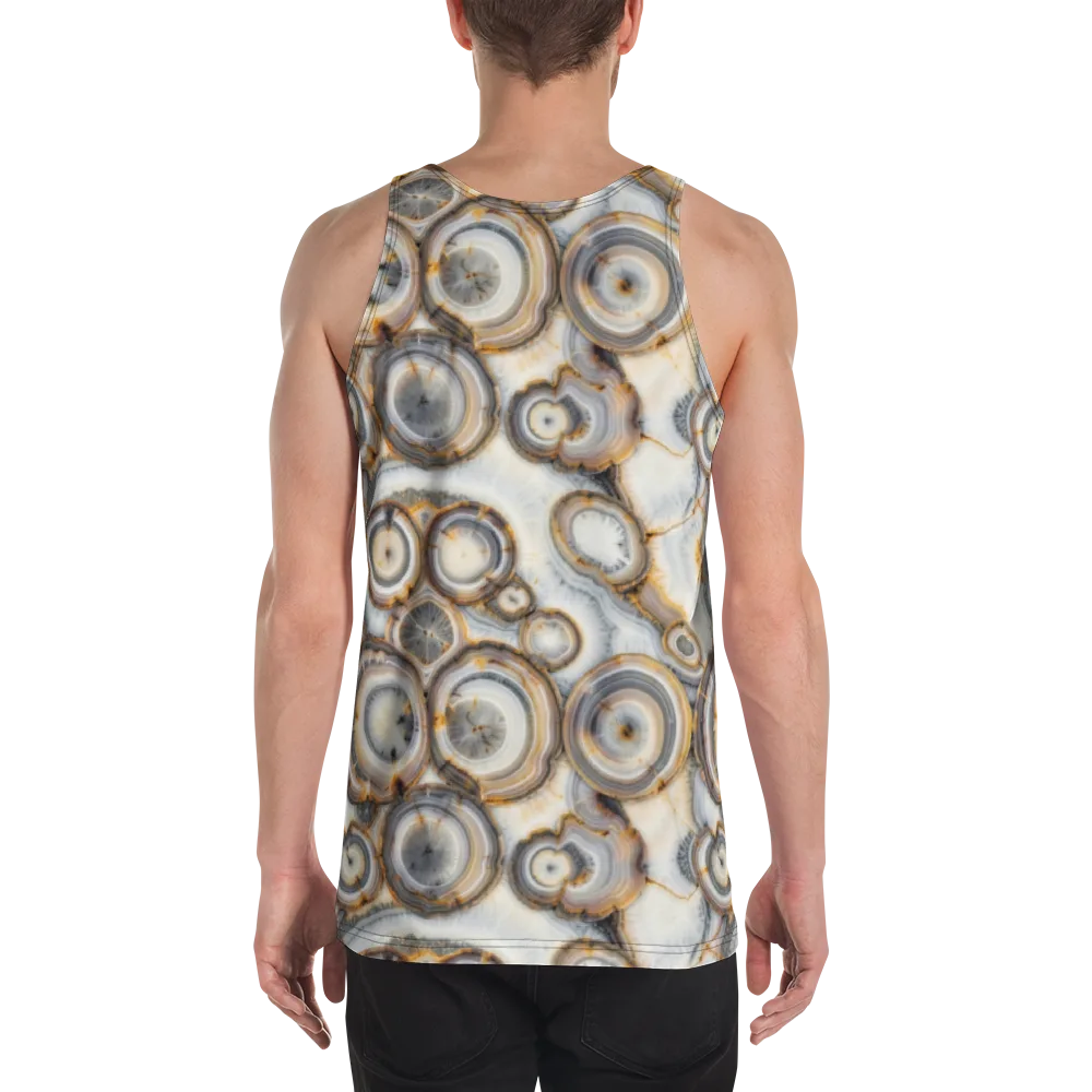 Mineral Mosaic on Men's Tank Top — Back