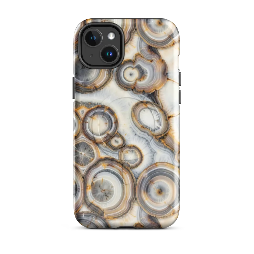 Mineral Mosaic on MagSafe Tough Case for iPhone® — Front