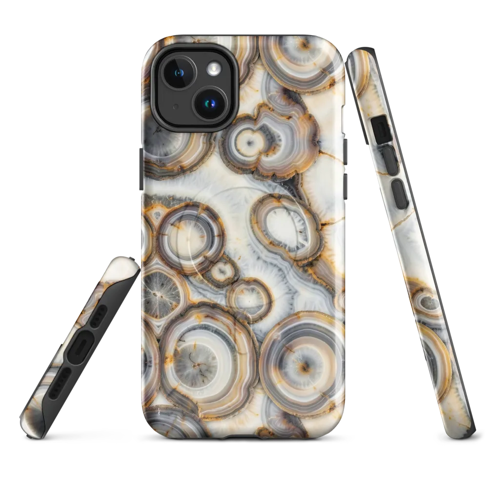 Mineral Mosaic on MagSafe Tough Case for iPhone® — Front