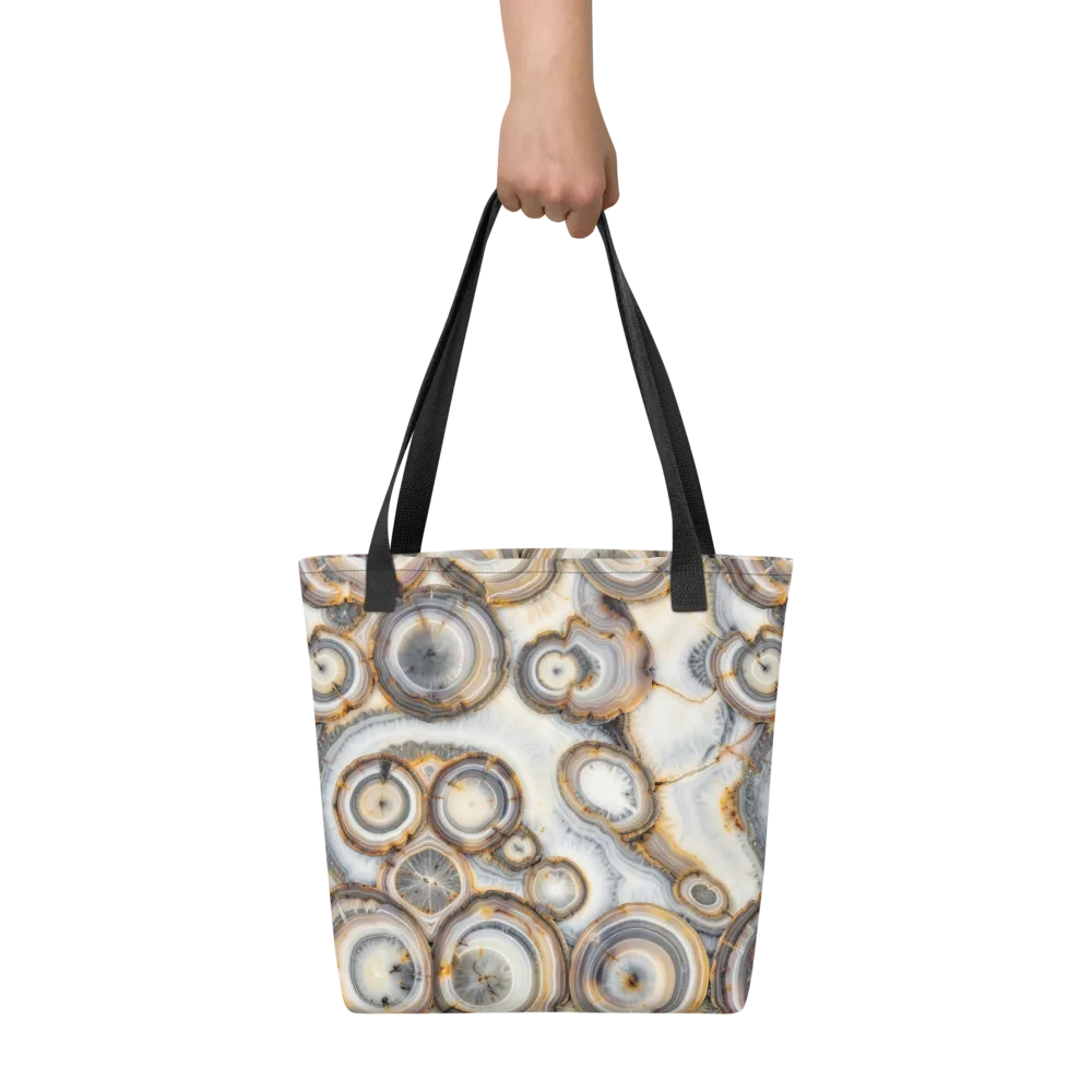 Mineral Mosaic on Tote Bag — Front