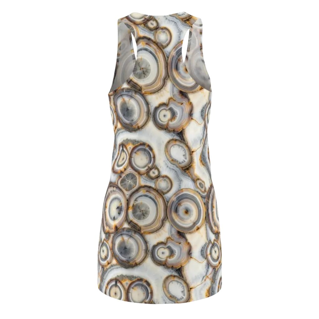 Mineral Mosaic on Racerback Dress — Back