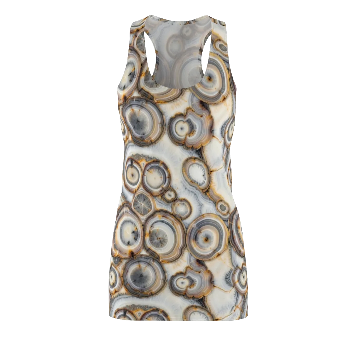 Mineral Mosaic on Racerback Dress — Front