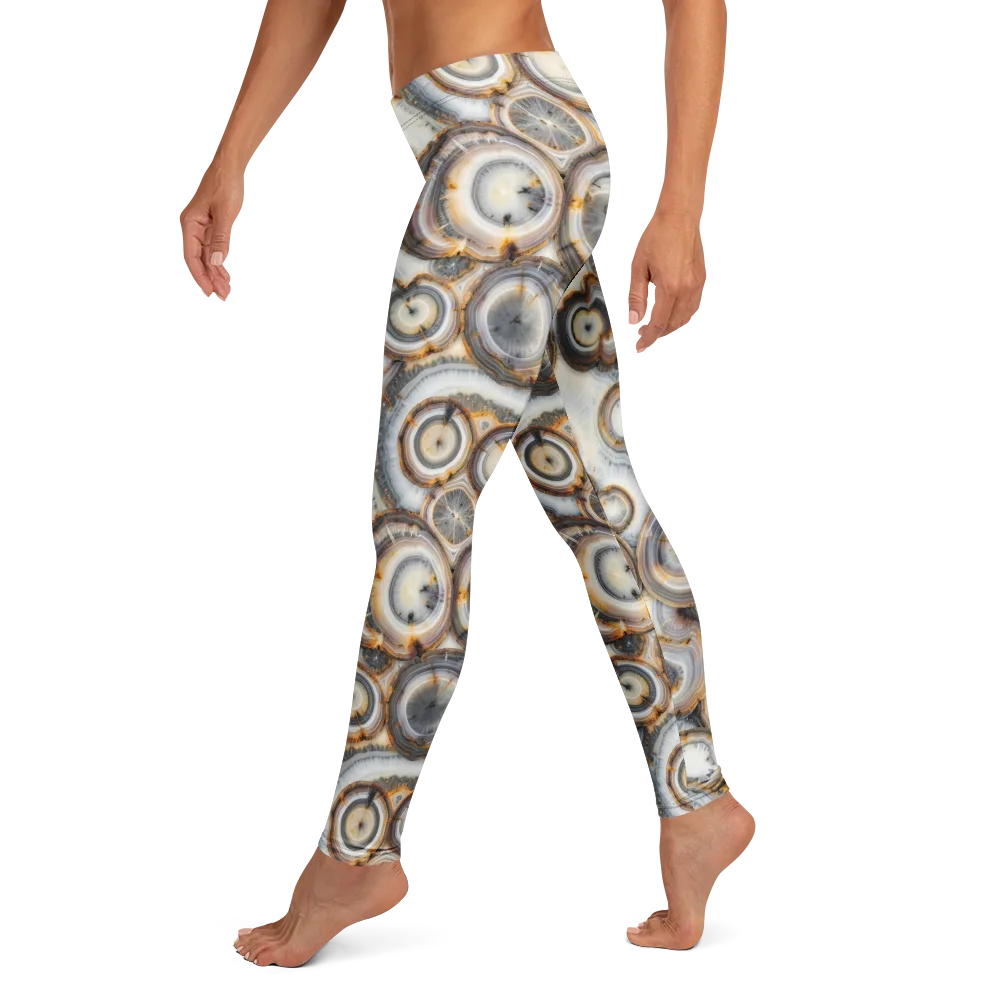 Mineral Mosaic on Leggings — Left