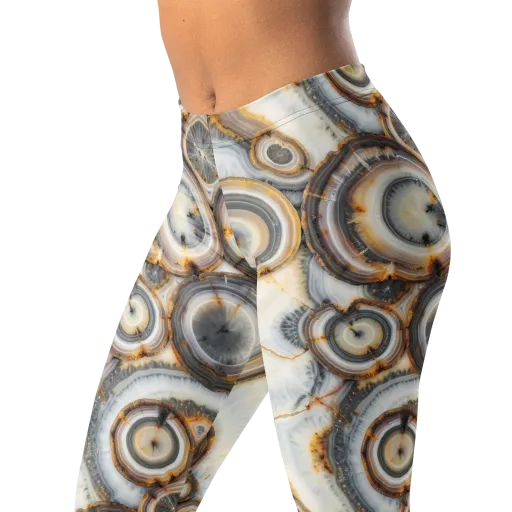 Mineral Mosaic on a Leggings