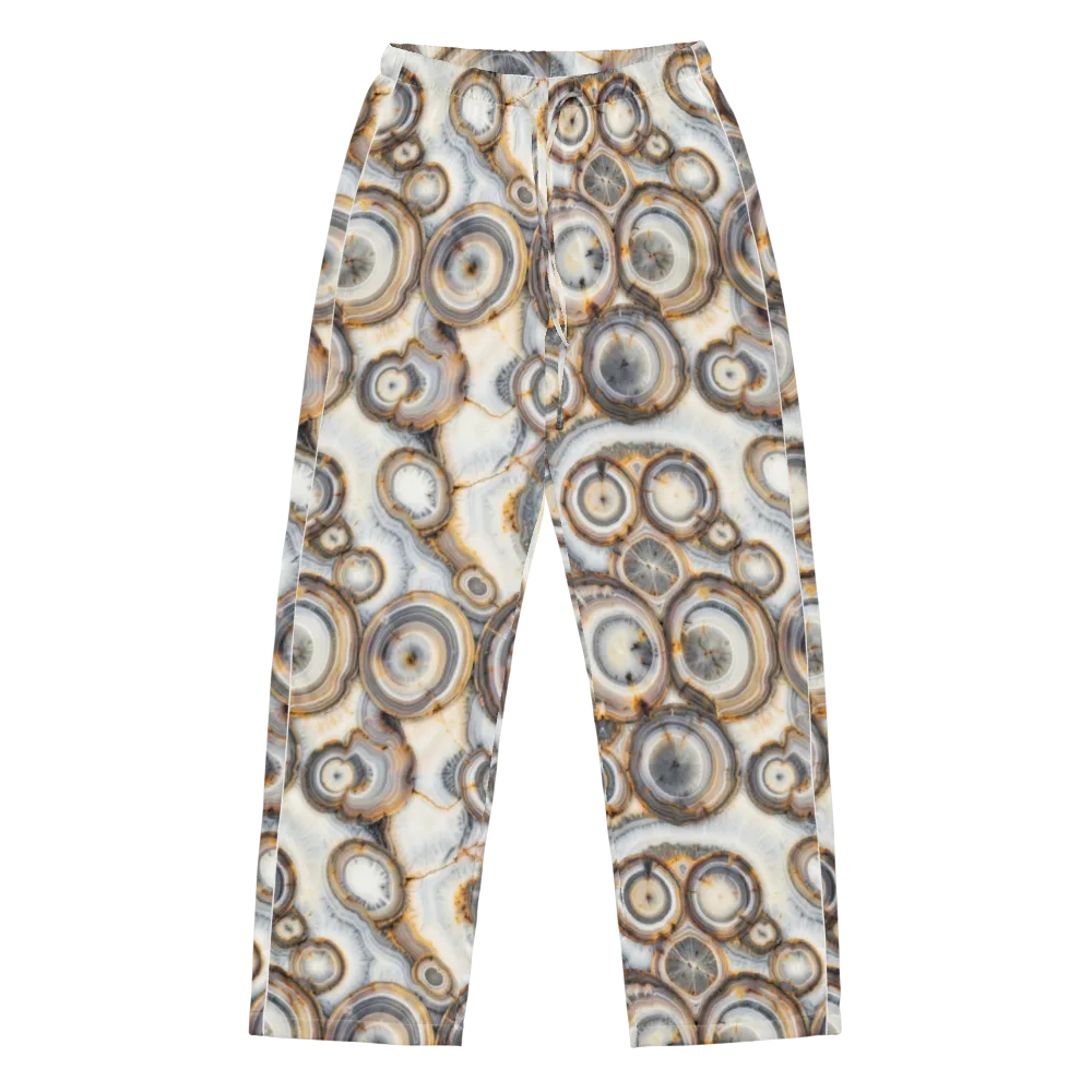 Mineral Mosaic on Women's Pajama Pants — Front