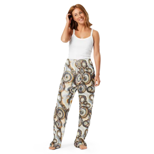 Mineral Mosaic on a Women's Pajama Pants