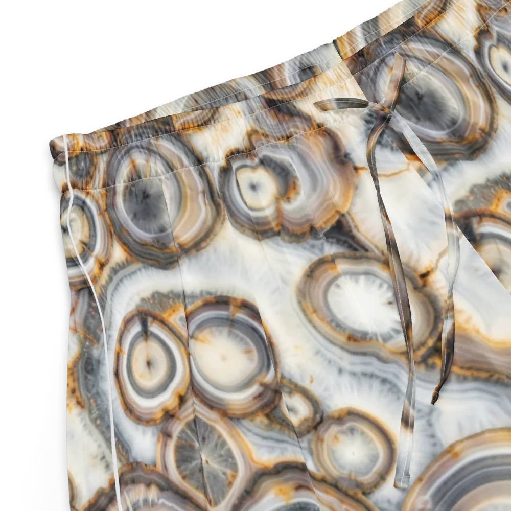 Mineral Mosaic on Women's Pajama Shorts — Product details
