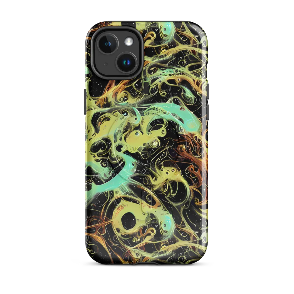 Blacklight Tide on MagSafe Tough Case for iPhone® — Front
