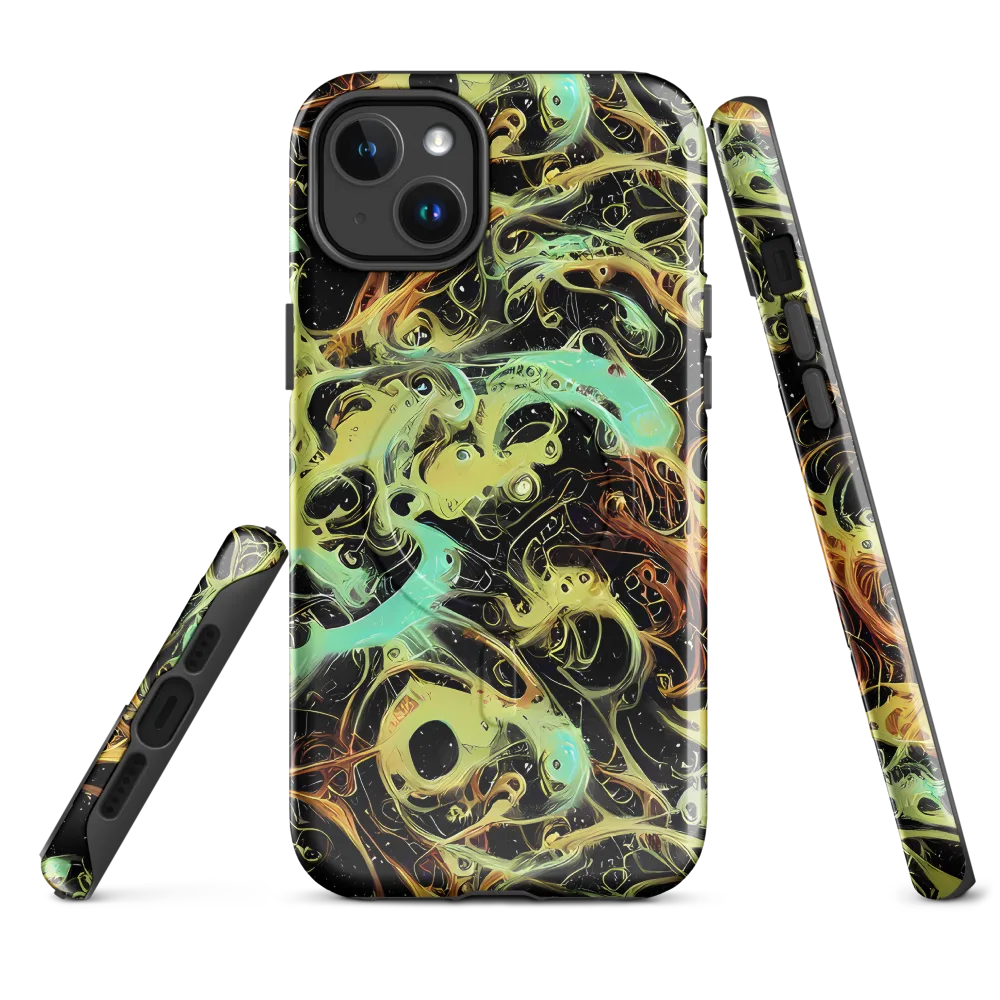 Blacklight Tide on MagSafe Tough Case for iPhone® — Front