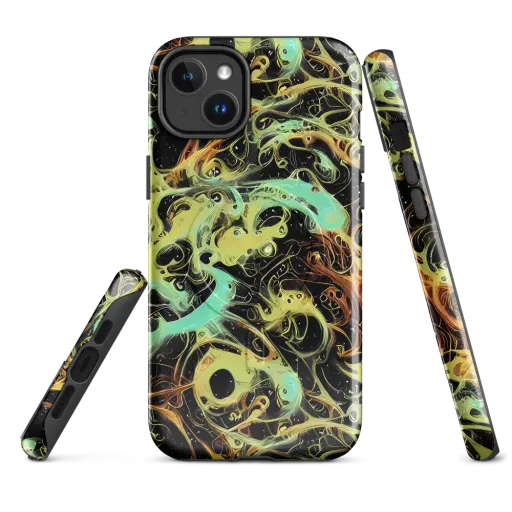 Blacklight Tide on a MagSafe Tough Case for iPhone®